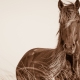 Lisa Cueman's Wavelength, Sepia Fine Art Horse Photography